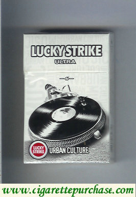 Lucky Strike Ultra 6 Urban Culture hard box cigarettes